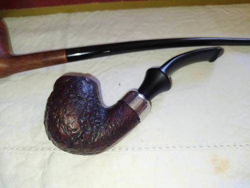 Peterson smoking pipe combination.