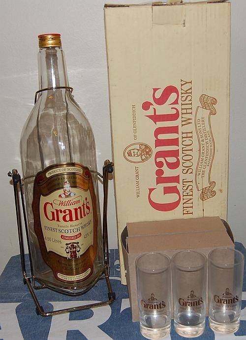 Rare Grant's Whisky 4.5lit Imported Bottle for your Pub