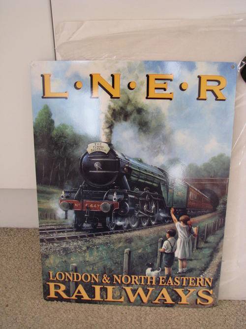 The Flying Scotsman LNER sign