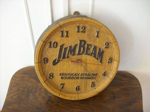 JIM BEAM CLOCK.