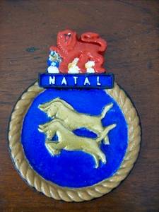 A SOUTH AFRICAN NAVY SHIPS CRESCENT  SAS NATAL