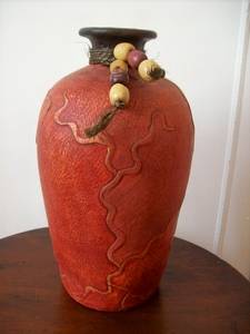 POTTERY VASE.
