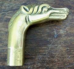 BRASS WALKING STICK HEAD