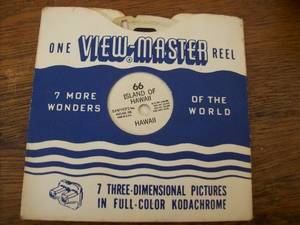 VIEW MASTER REEL.  ISLAND OF HAWAII.