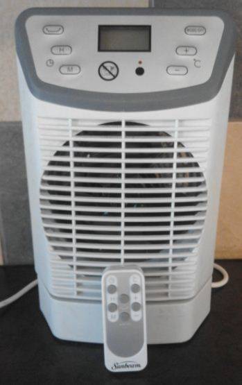 REMOTE CONTROL HEATER WITH DISPLAY