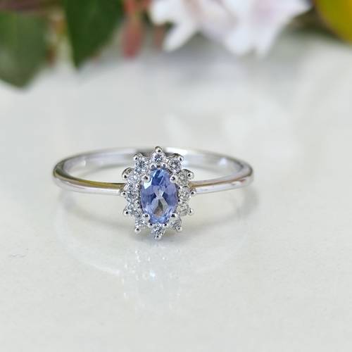 Diamond Sapphire Ring #007