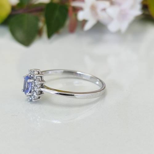 Diamond Sapphire Ring #007