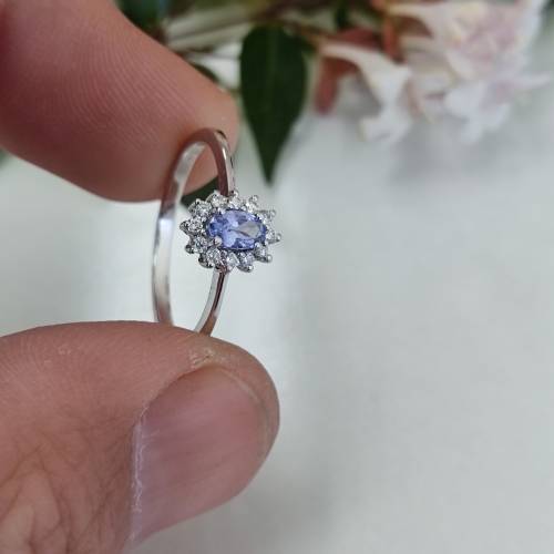 Diamond Sapphire Ring #007