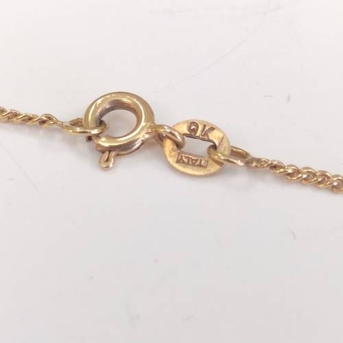 Yellow Gold Necklace #1104