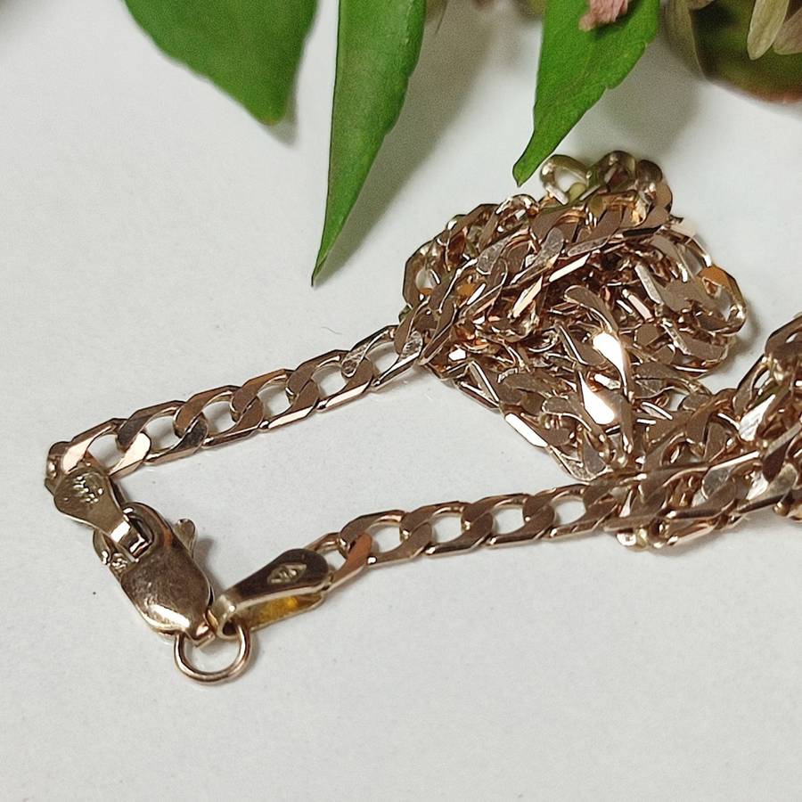 Ladies Solid Yellow Gold Necklace #1144
