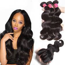 11A Brazilian Body Wave Bundles + Closure (8 inch)