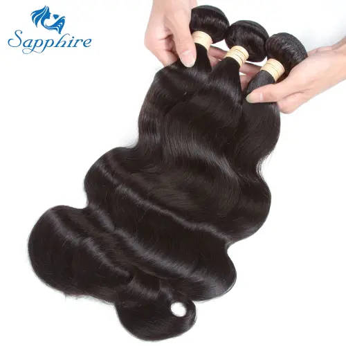 FREE SHIPPING!!! 11A Brazilian Body Wave Bundles Plus Closure (12, 14 + 10 Closure)