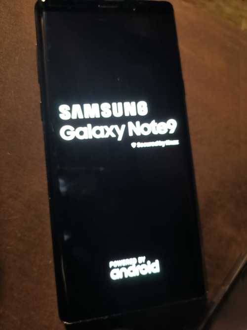 SAMSUNG NOTE 9 BLACK *VODACOM GUARANTEE*