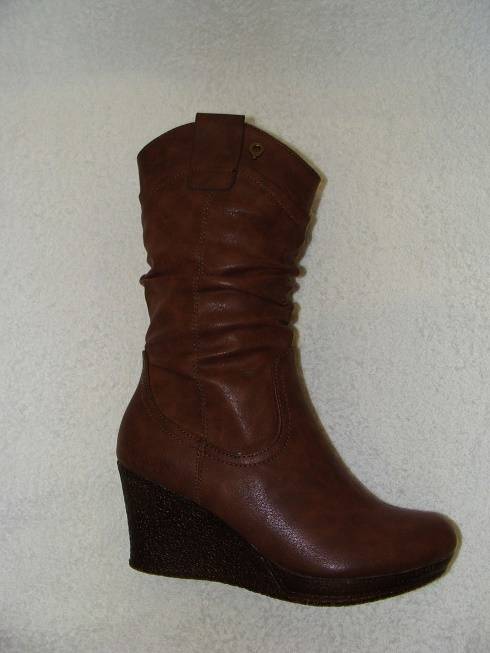Original Ladies Bronx Constance Half Boots -  UK 7 (SA 7) with side zip