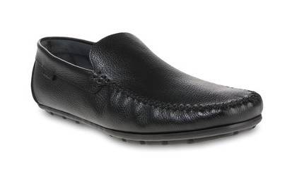 Original Mens Bronx Dutti Black Floater - UK 10 (SA 10) Genuine Leather