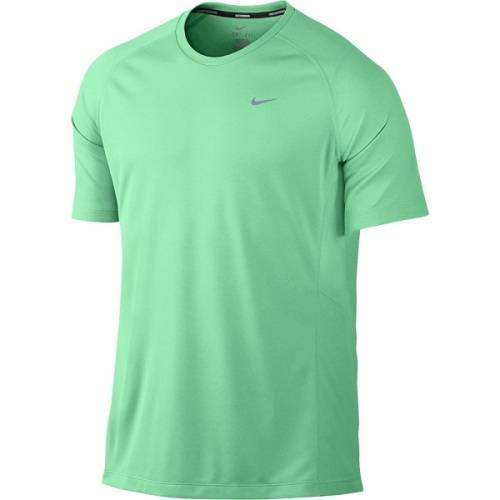 Original Mens NIKE Miler UV Short Sleeve Dri-FIT 519698-387 - Medium - UPF 40+
