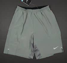 Original Mens NIKE DRI FIT PHENOM 2 in 1 7" Shorts - Large - 827882-037