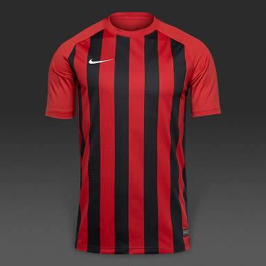 Original Mens NIKE Striped SS Top - Large - 832976-657