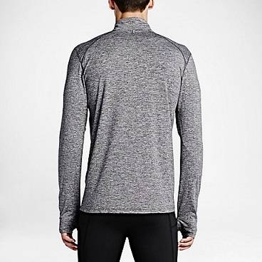 Original Mens NIKE Element Half Zip Long Sleeve Dri-FIT - Large - 904946-021
