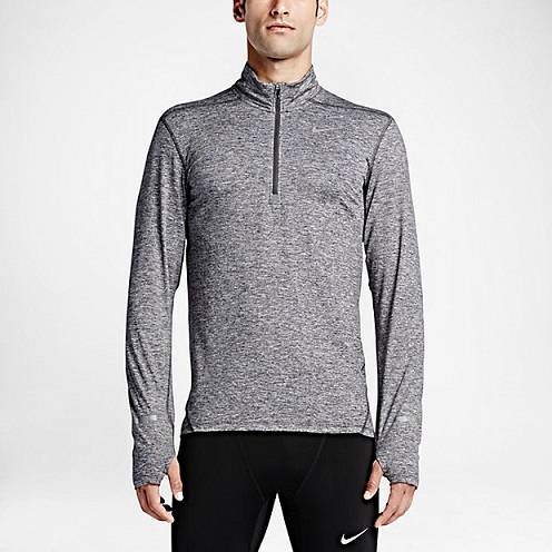 Original Mens NIKE Element Half Zip Long Sleeve Dri-FIT - Large - 904946-021