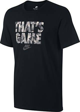 Original Mens NIKE SS PRNT PK Game - X Large - 940645-010 - 100 % Cotton - Athletic Cut