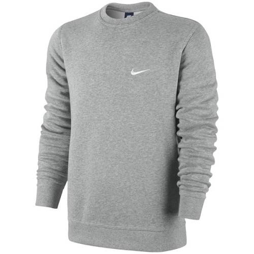 Original Mens Nike Swoosh Club Fleece Crew-Neck Sweat - AA3177-063 - X Large
