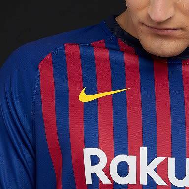 Original Mens Nike F.C Barcelona 2018/19 SS Top - 847253-683 - Large