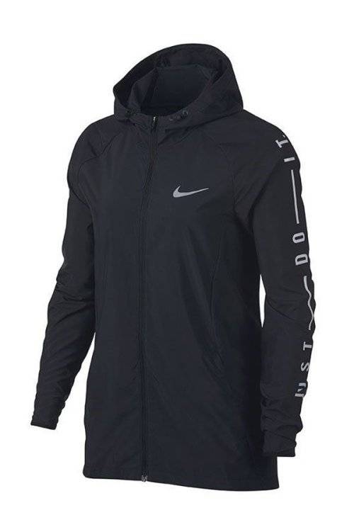Original Women's NIKE Essential Hooded Jacket - AT4217-010 - Medium