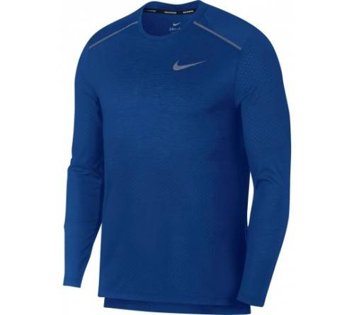 Original Mens NIKE Rise 365 LS Breathe - AQ9923-438 - Large