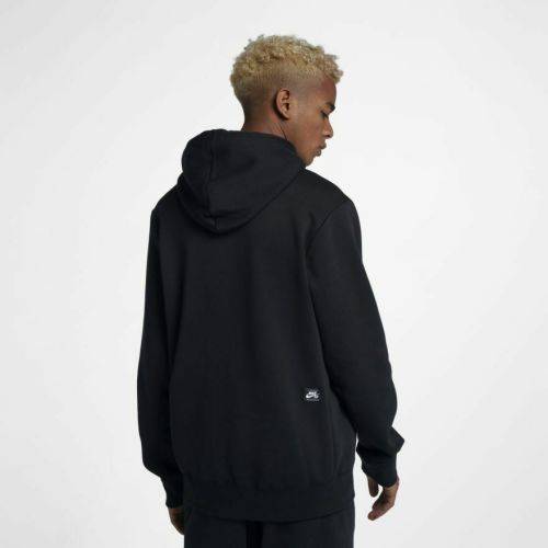 Original Mens Nike SB Icon Hoodie - AQ9565-011 - Large