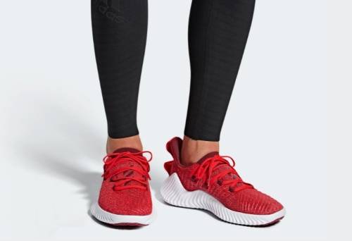 Original Mens ADIDAS ALPHABOUNCE TRAINER - AQ0674 - UK 11 (SA 11)