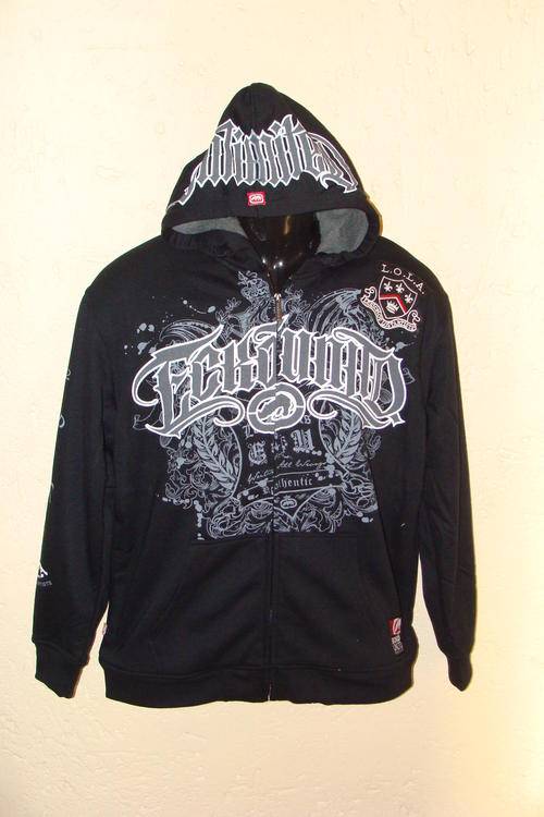 Authentic Mens ECKO UNLTD Hoodie with thick Inner Fleece Large