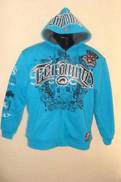 Authentic Mens ECKO UNLTD Hoodie with thick Inner Fleece Medium