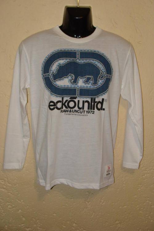 Mens ECKO UNLTD Long Sleeve T Shirt X Large