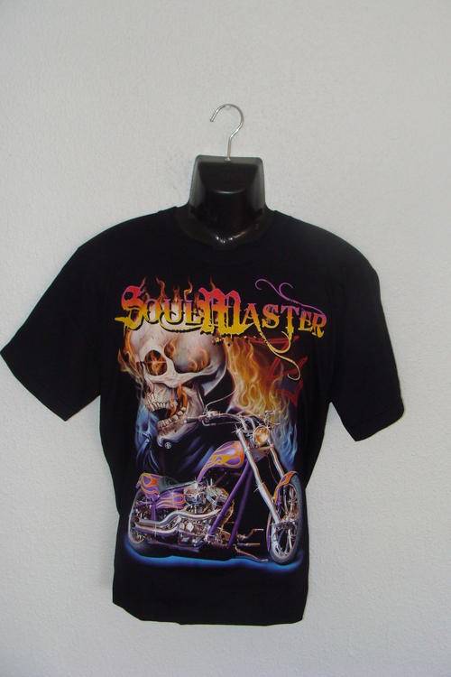 Mens Rock Eagle 100% Cotton T Shirt Large