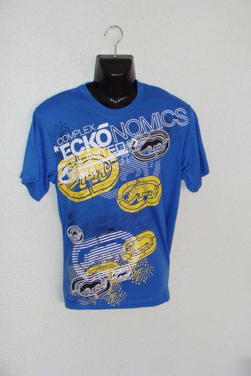 Mens ECKO UNLTD T Shirt Large Slim Fit