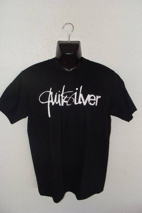 Mens Quiksilver T Shirt X Large 100% Cotton Black