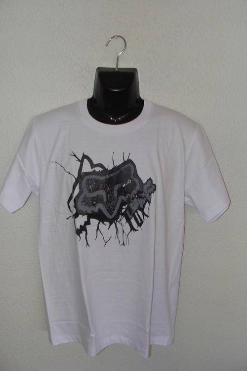 Mens Fox T Shirt X Large 100% Cotton