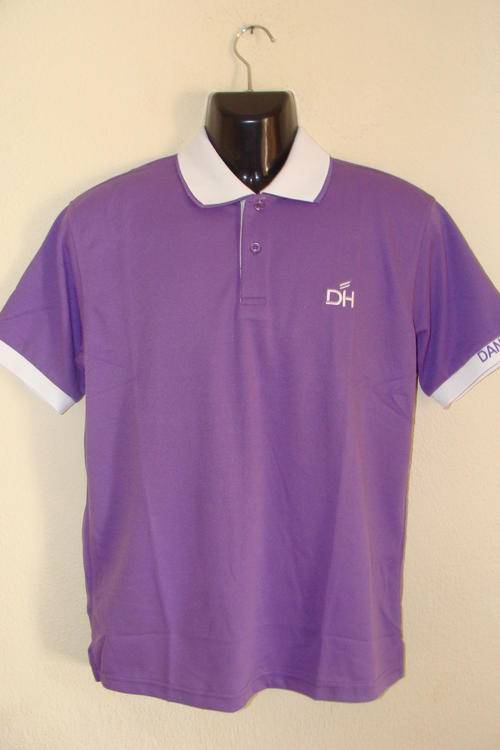 Mens Daniel Hechter Golf T Shirt Double Collar Large