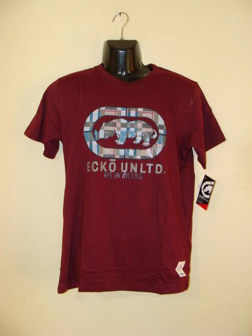Mens ECKO UNLTD T Shirt Medium Slim Fit