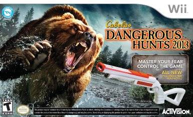 Sealed Cabela's Dangerous Hunts 2013 with Gun