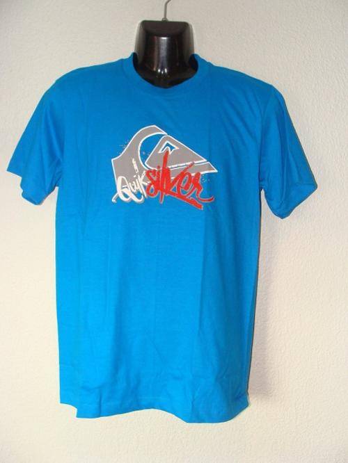 Mens Quik Silver T Shirt 100% Cotton Large