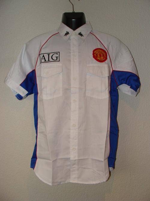 Mens Manchester United Short Sleeve Shirt - XX Large