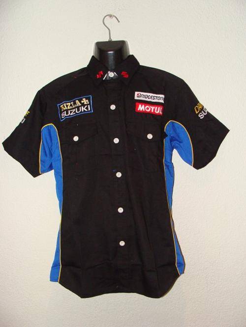 Mens SUZUKI Short Sleeve Shirt - Medium