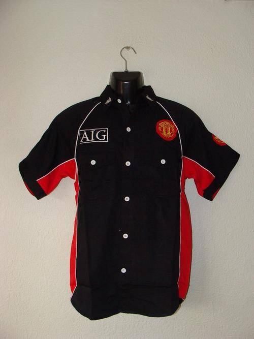 Mens Manchester United Short Sleeve Shirt - XX Large