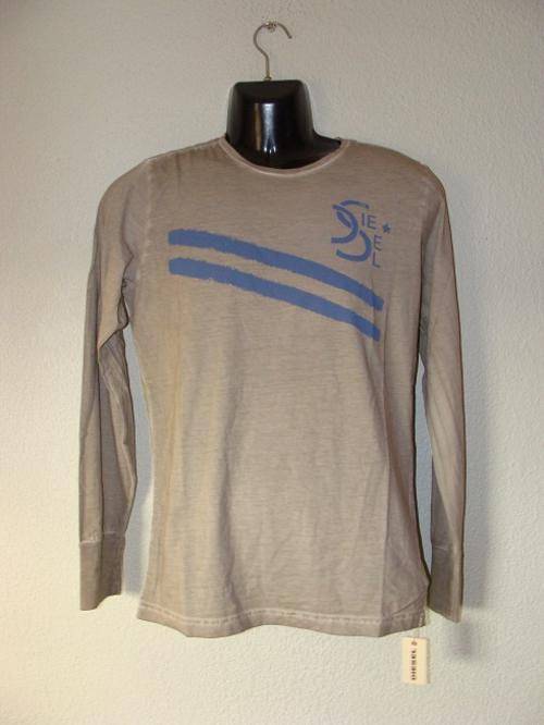 Mens Diesel Tente-Rsl Long Sleeve T-Shirt Slim Fit - Medium