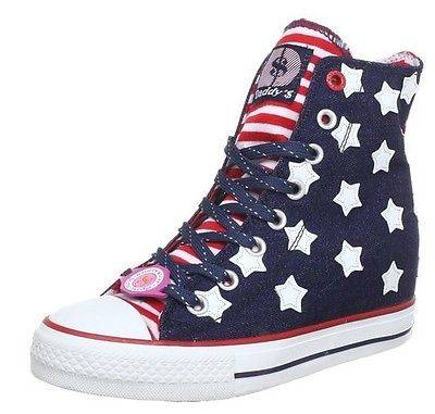 Original Ladies Skechers Daddy'$ Money Secret Wedge - UK 5 (SA 5) - Gimme Starry Skies