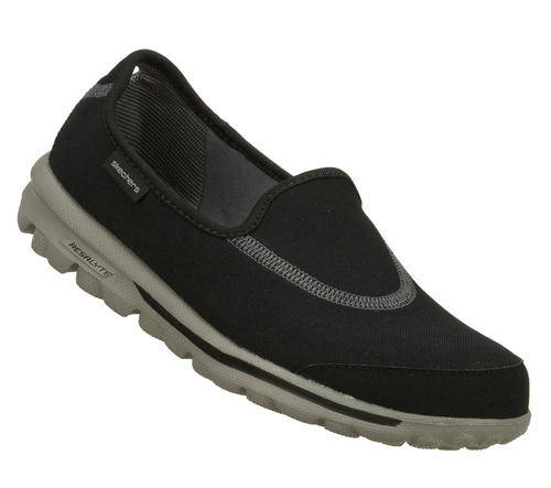 Original Ladies Skechers Go Walk (Black & Gray) - UK 4 (SA 4)