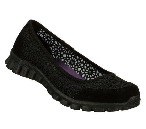Original Ladies Skechers EZ Flex SweetP - UK 3 (SA 3) Memory Foam - Leather & Textile Upper