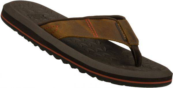 Original Mens SKECHERS Tantric Zoltan - UK 9 (SA 9) Leather Upper